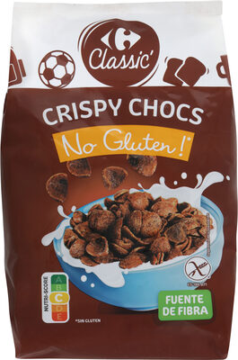 Cereales crispy chocolate sin gluten - Producte - es