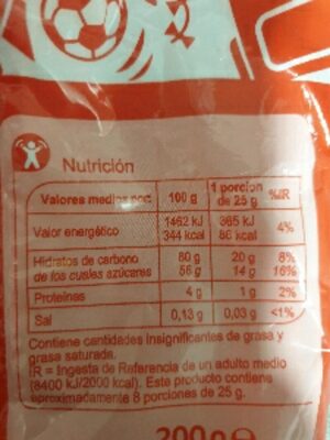 Caramelo de goma fresas silvestre - Nutrition facts - es