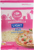Mozzarella Light Rallada - Producto