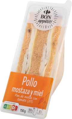 Sandwich pollo mostaza y miel - نتاج - es