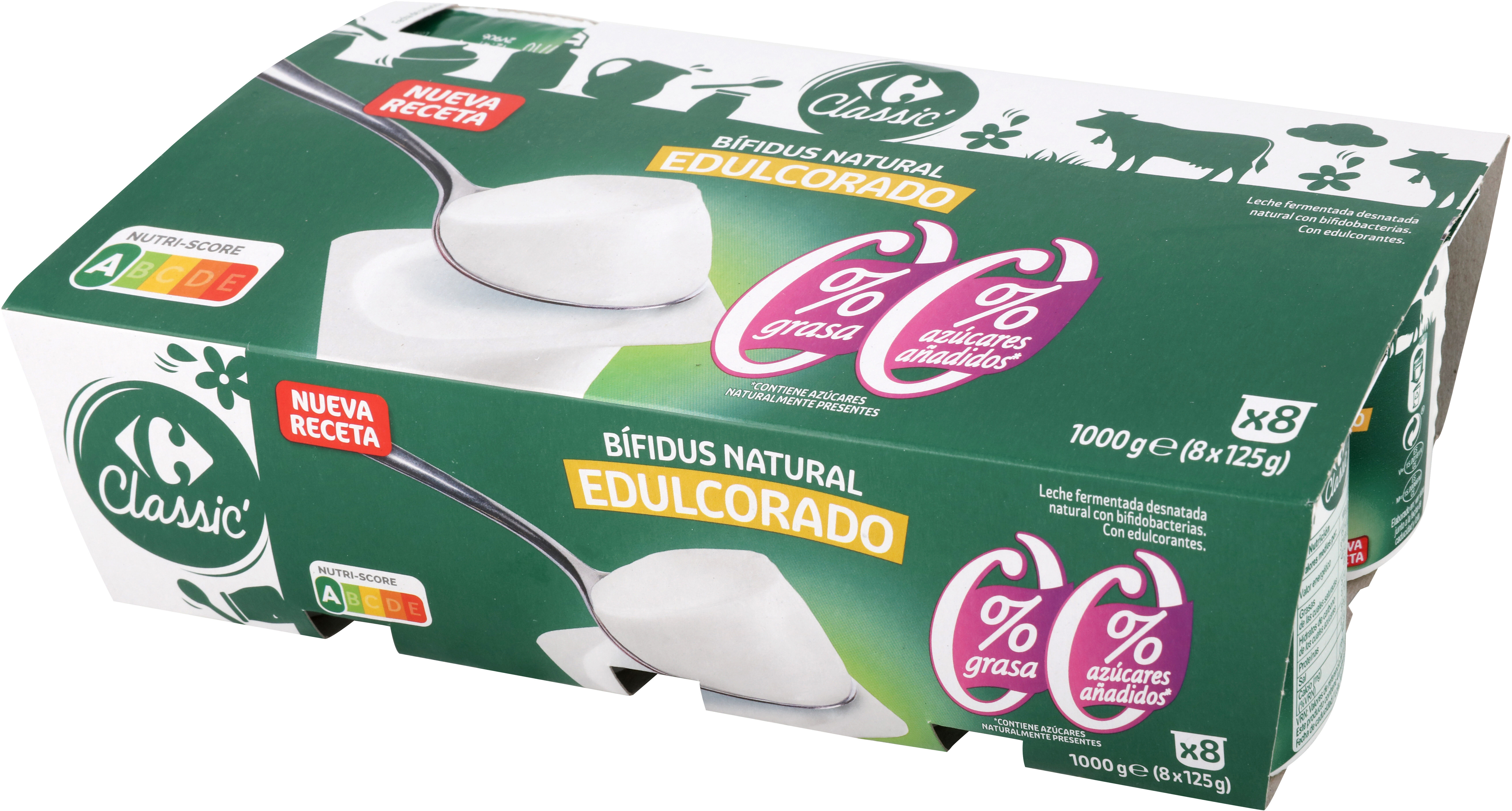 Bifidus Natural Edulcorado 00% - Producto