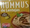 Hummus de lentejas - Producte