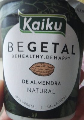 Begetal de Almendra Natural - Produit