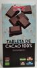 Tableta de cacao ecológico - Producte
