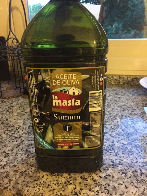 Aceite de oliva summum - Producto