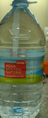 Agua mineral narutal - Producto