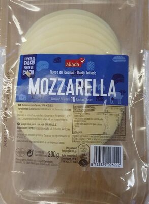 Mozzarella en lonchas - Product - es