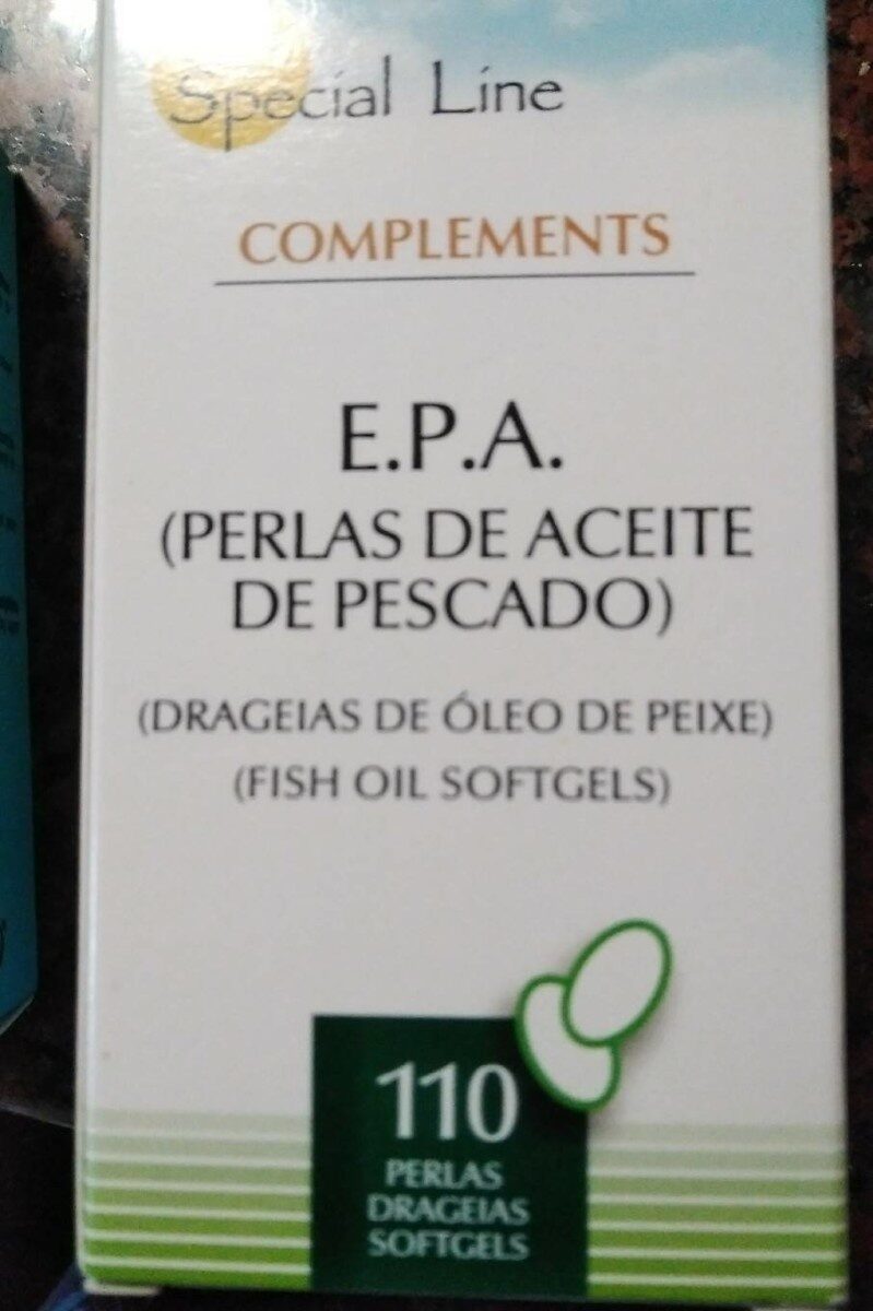 EPA perlas de aceite de pescado - Producto