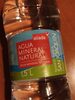 Agua mineral natural - Producte