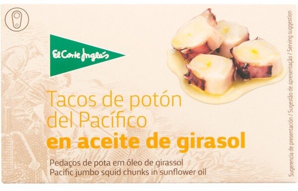 Tacos de potón del pacífico en aceite de girasol - Produit
