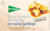 Tacos de potón del pacífico en salsa gallega - Produit