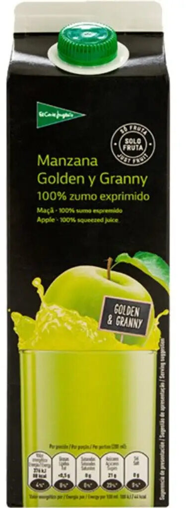 Zumo de manzana golden y granny - Product - es