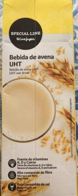 Special Line, bebida de avena UHT - Product - es