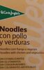 Noodles con pollo y verduras - Produkt
