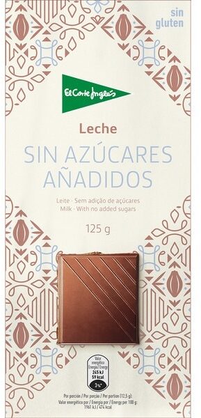 Chocolate con leche sin azucares añadidos - Producte - es