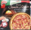 Pizza jamon y queso  al horno de piedra con leña - Product