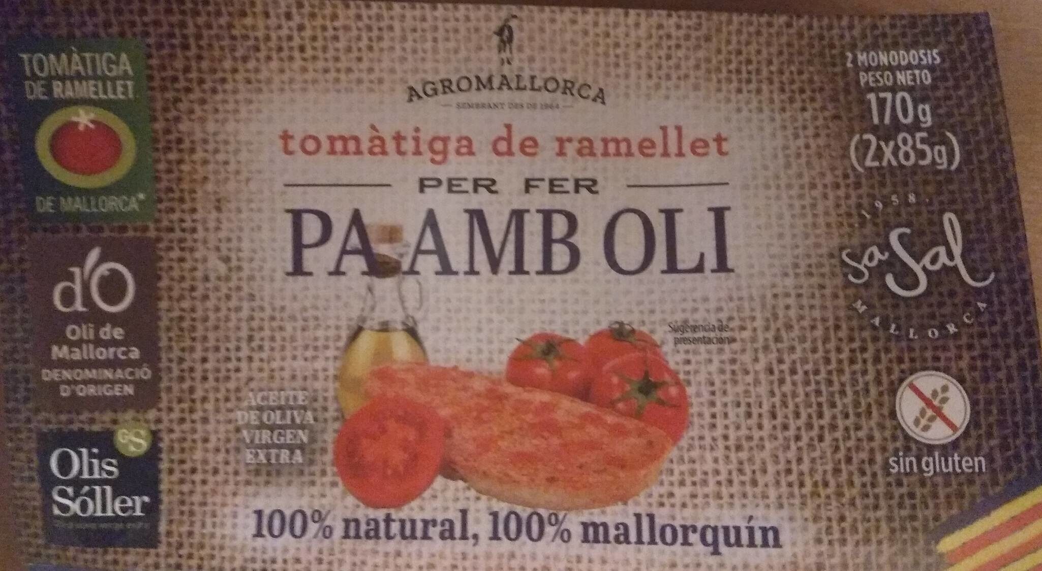 PA AMB OLI - Produktua - fr