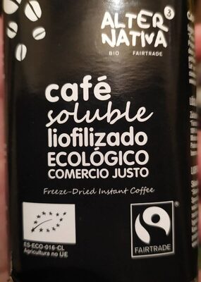 Café soluble liofilizado ecológico comercio justo - Producte - es