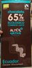 Chocolate 65% Cacao Ecologico Comercio Justo - Product