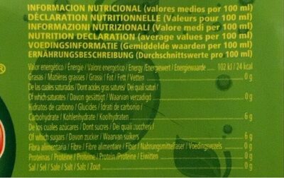 Poms - Limonade 1,5L - حقائق غذائية - fr