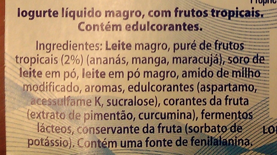Magro - Ingredients - pt