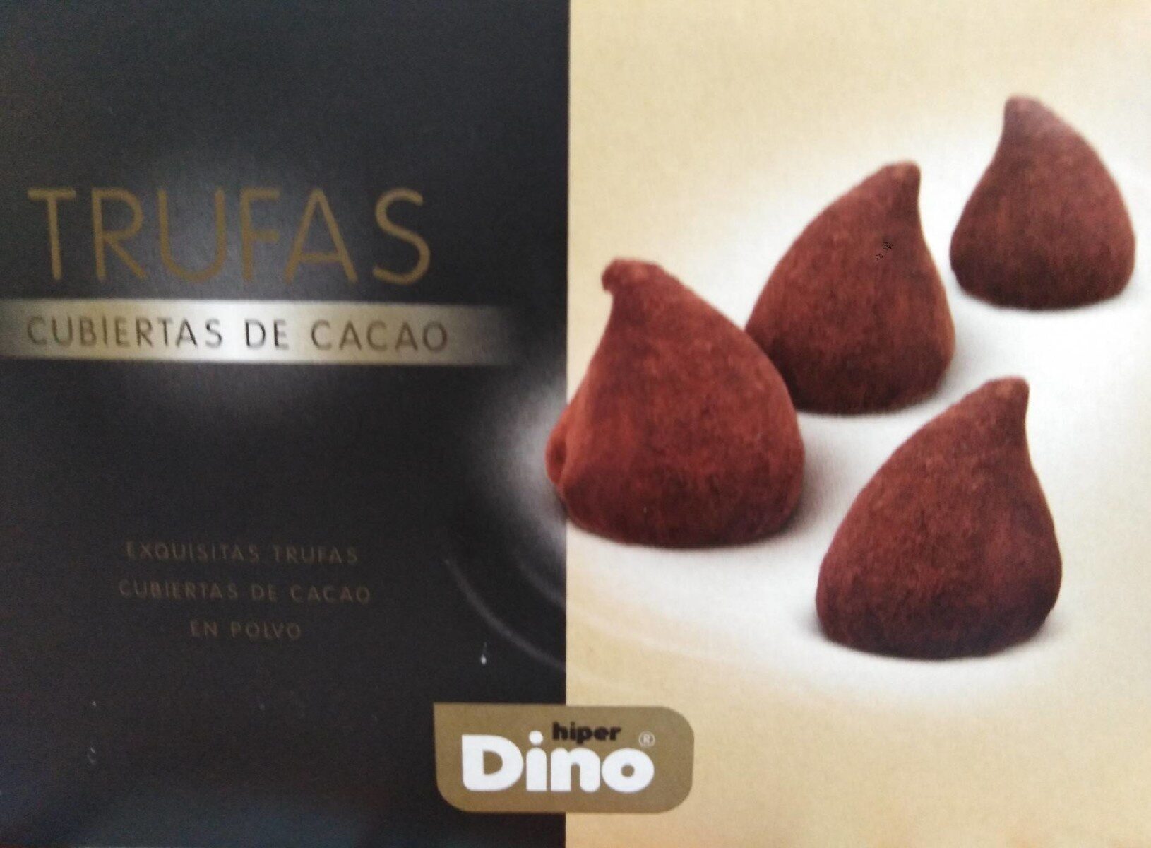 Trufas cubiertas de cacao - Producte - es