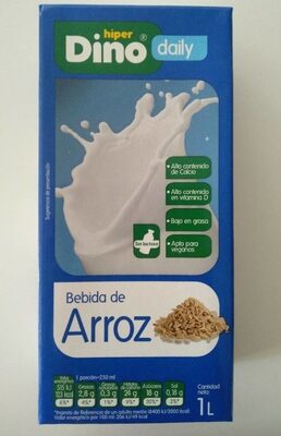 Bebida de arroz HiperDino daily - Producte - es