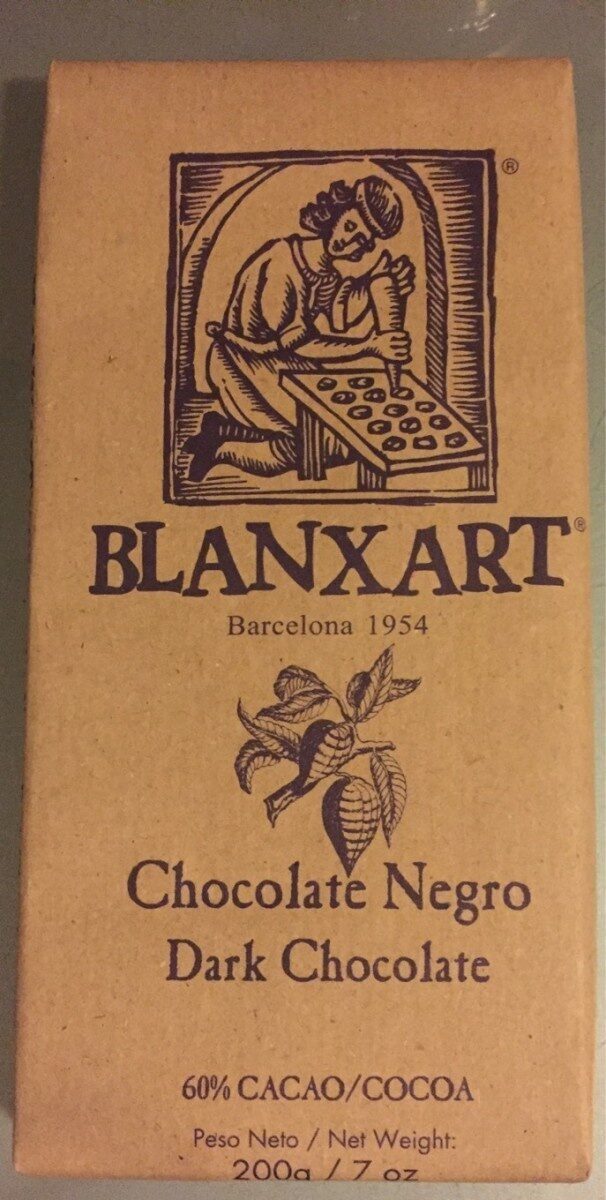 Chocolate negro 60% - Product - fr