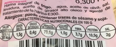 Cocktail integral musfi's - Nutrition facts - es