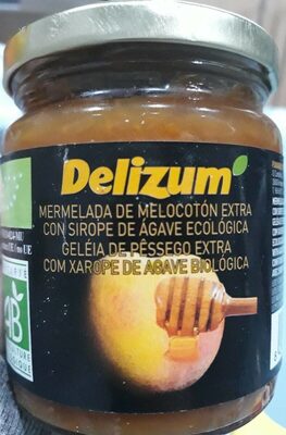 Delizium Mermelada de Melocoton Extra Bio - Producte - es