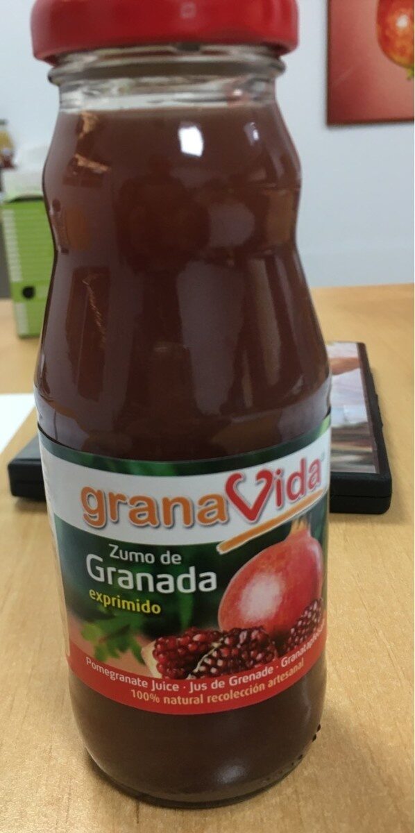 Granavida 100% zumo de granada - Producte - es