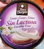 Crema de queso para untar sin lactosa tarrina - Product