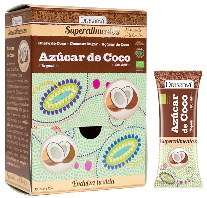 Superalimentos azúcar de coco ecológica individuales - Product - fr