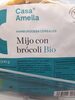 Hamburguesa cereales Mijo con brócoli Bio - Product