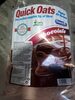 Quik Oats chocolate - Producte