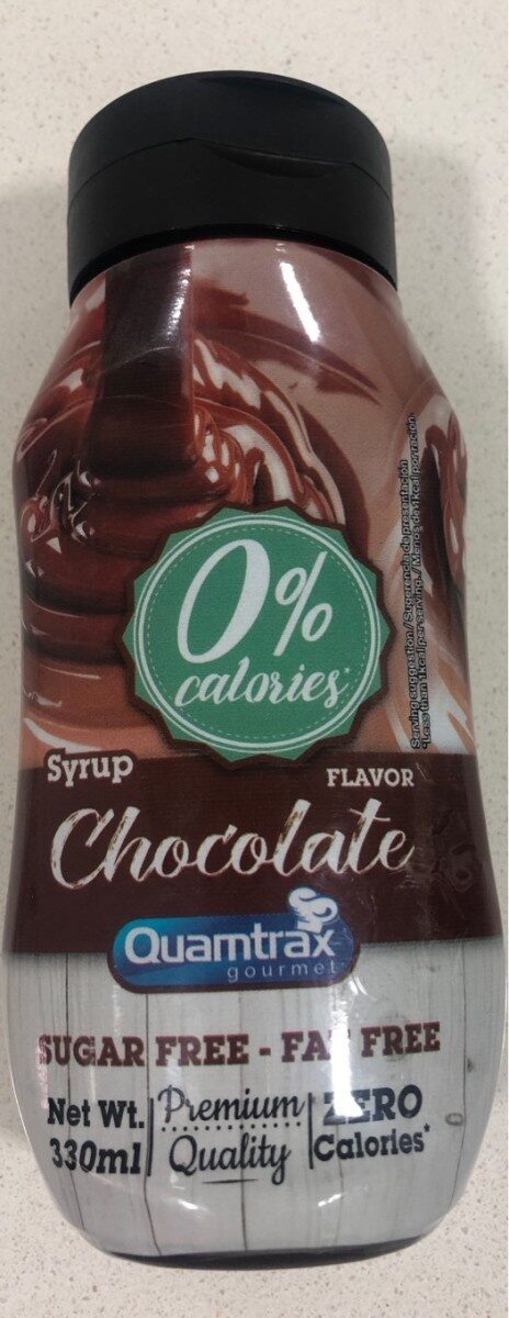 Syrup flavor chocolate - Producto