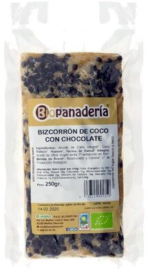 Bizcorrón de Coco con Chocolate – Biopanadería