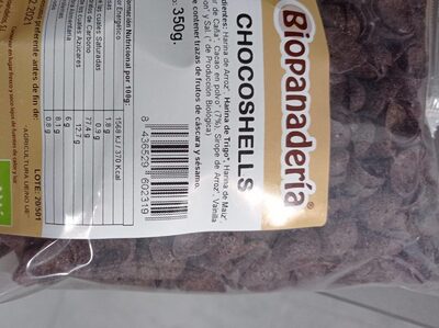 Chocoshells Biopanaderia - Product - es