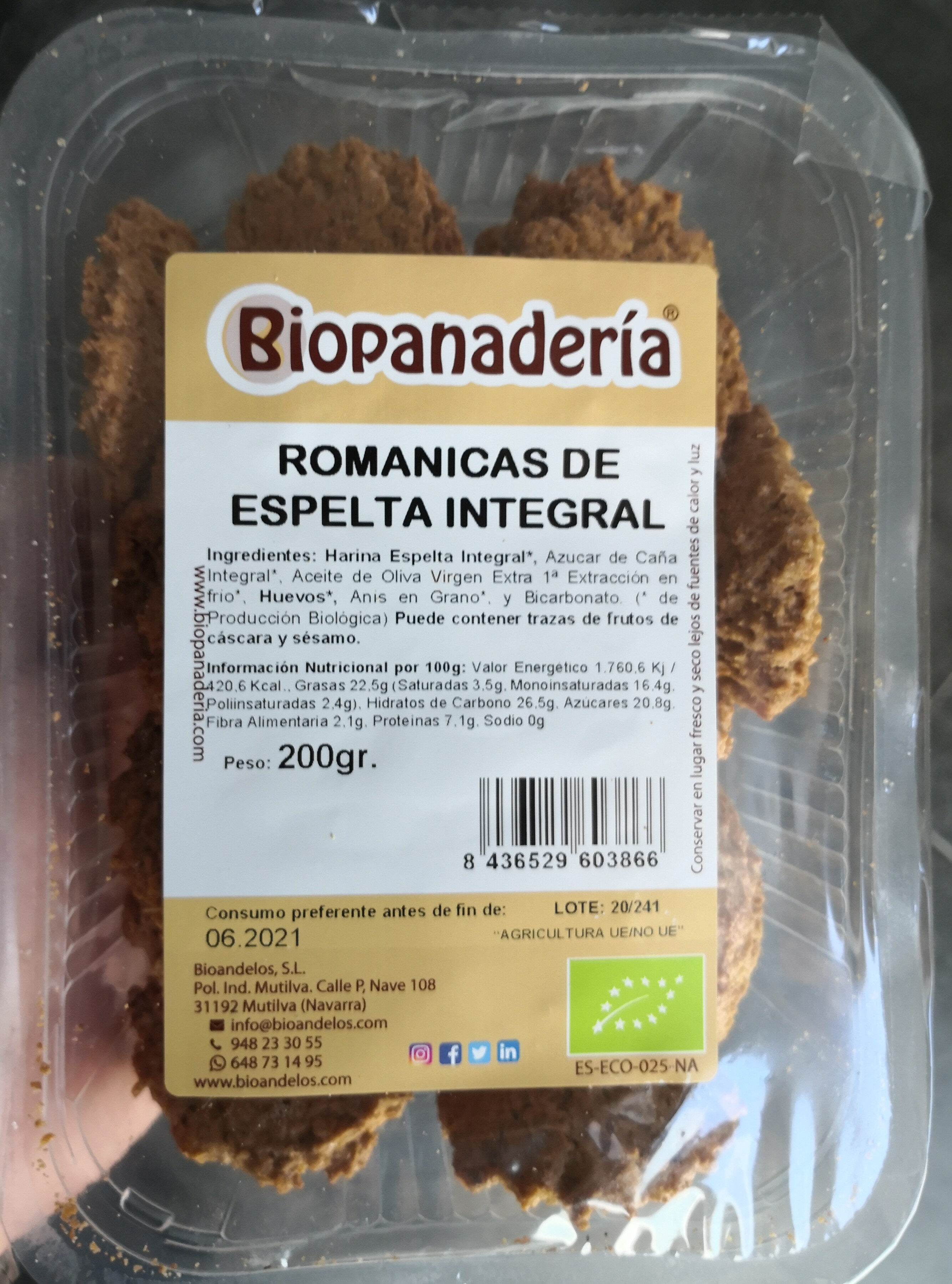 Romanicas de Espelta Integral - Product - es