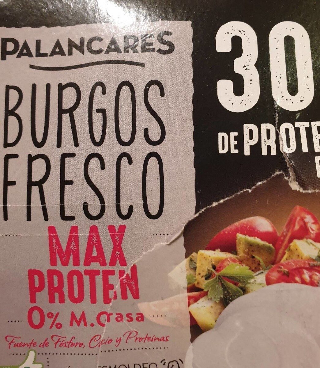 Queso Burgos fresco Max protein - Product - es