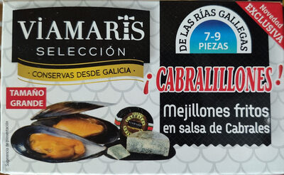 Mejillones fritos en salsa de Cabrales - Producto