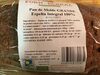 Pan de espelta integral - Product