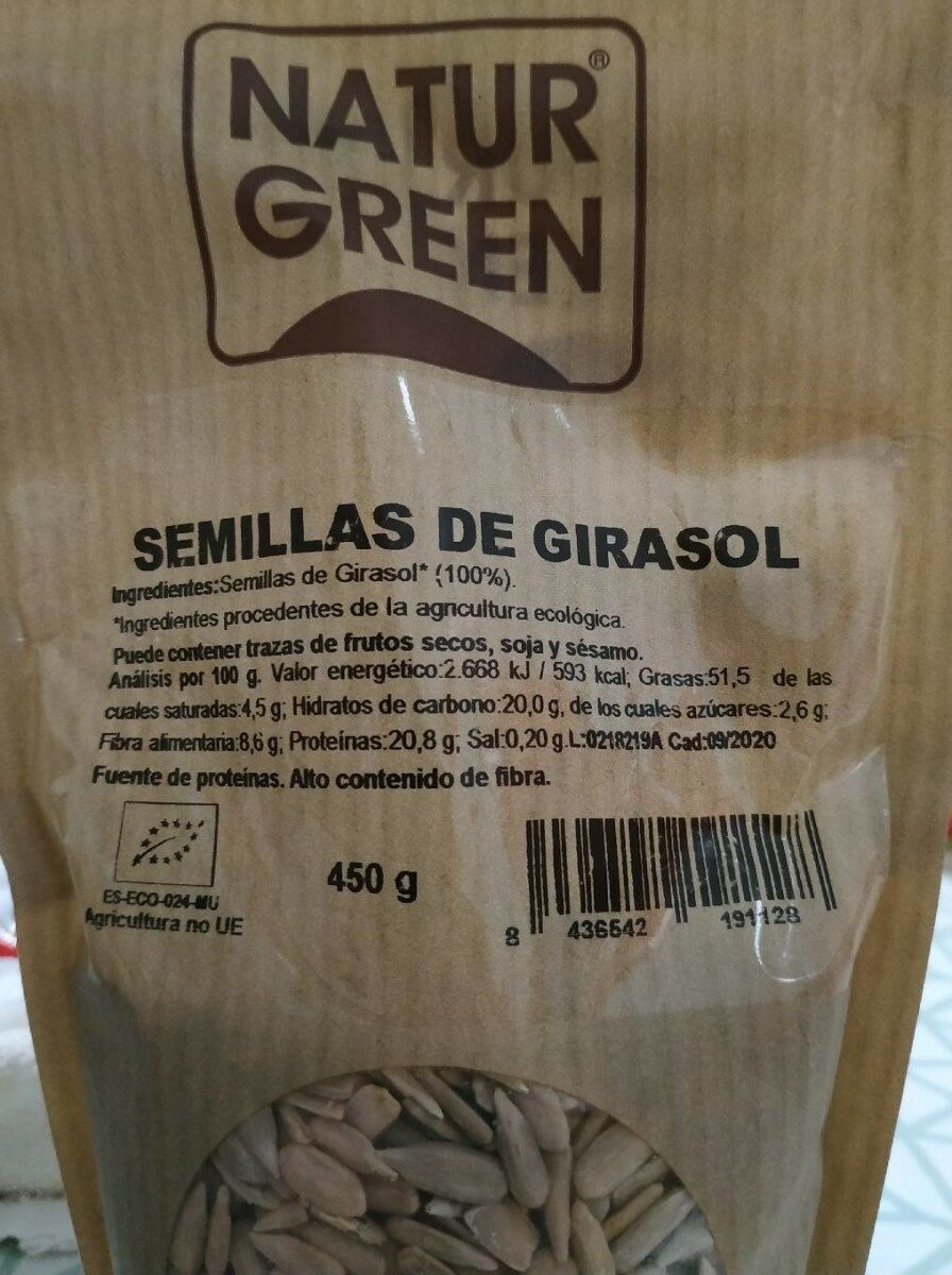 Semillas de Girasol - Product - es