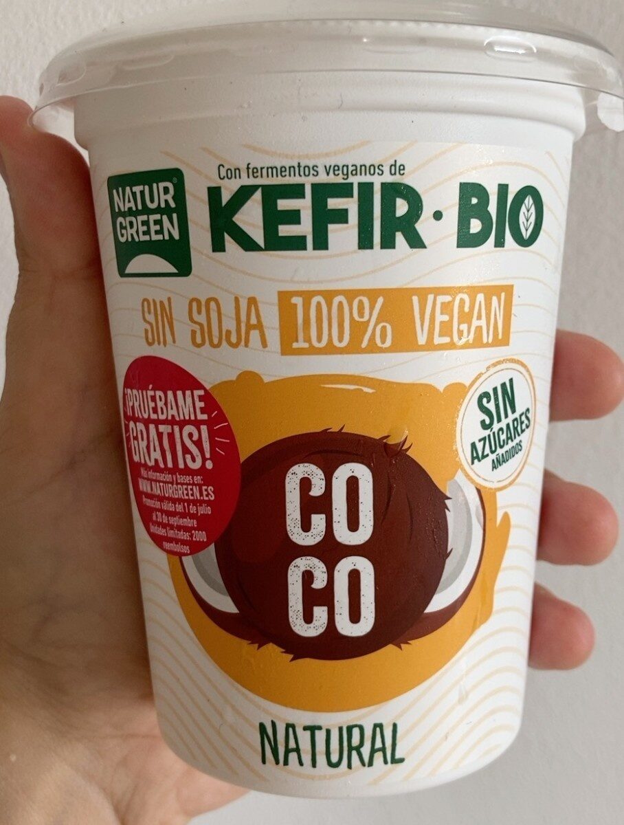 Kefir Bio Coco Natural - Product - es