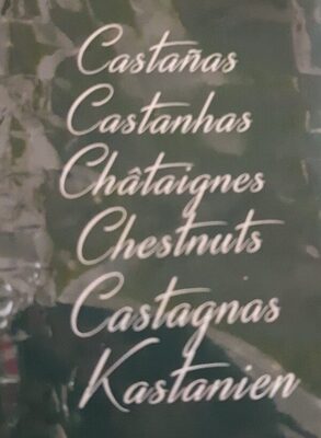 Castañas - Ingredients - es