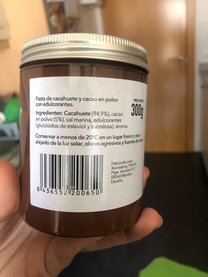 Peanut Cocoa - Ingredients - es