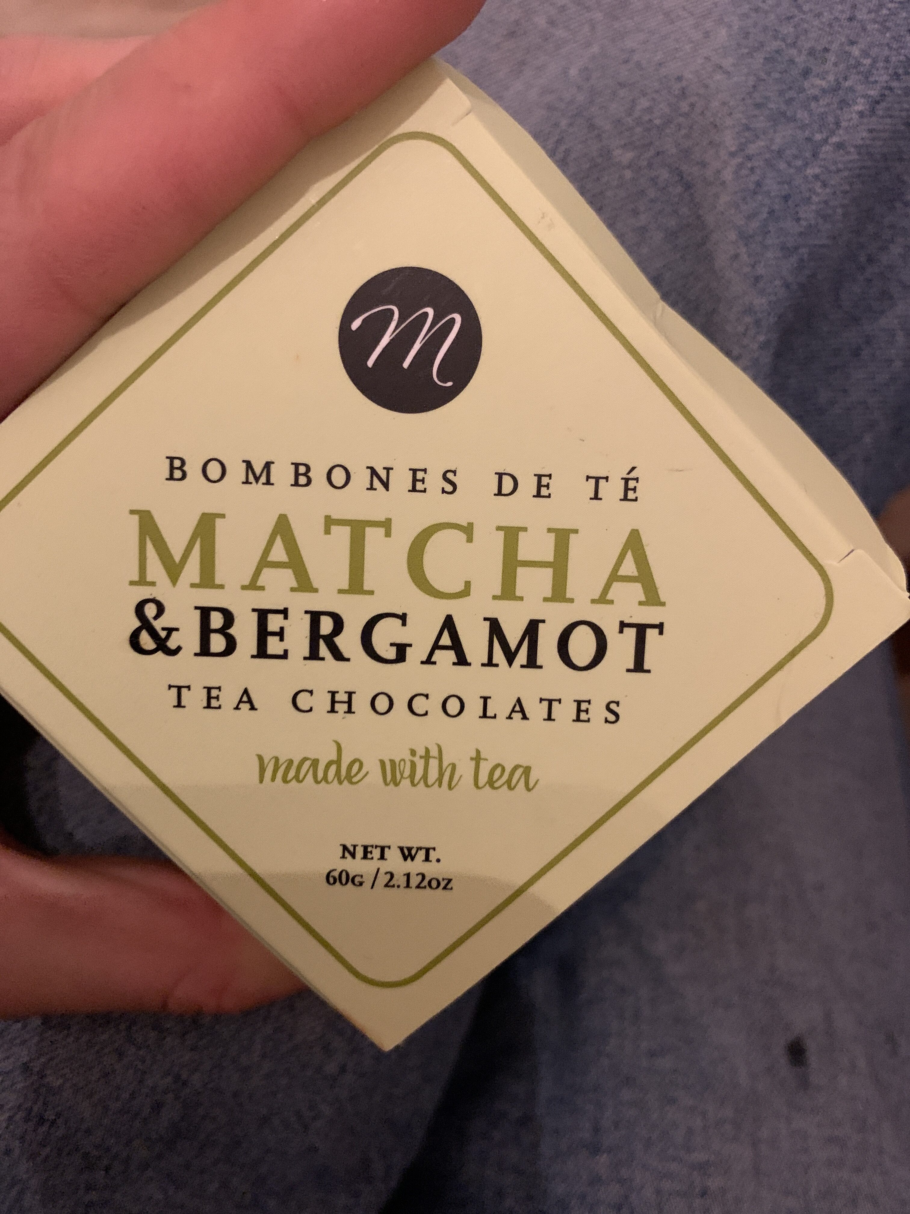 Bombones de té matcha & bergamot - Produit - es
