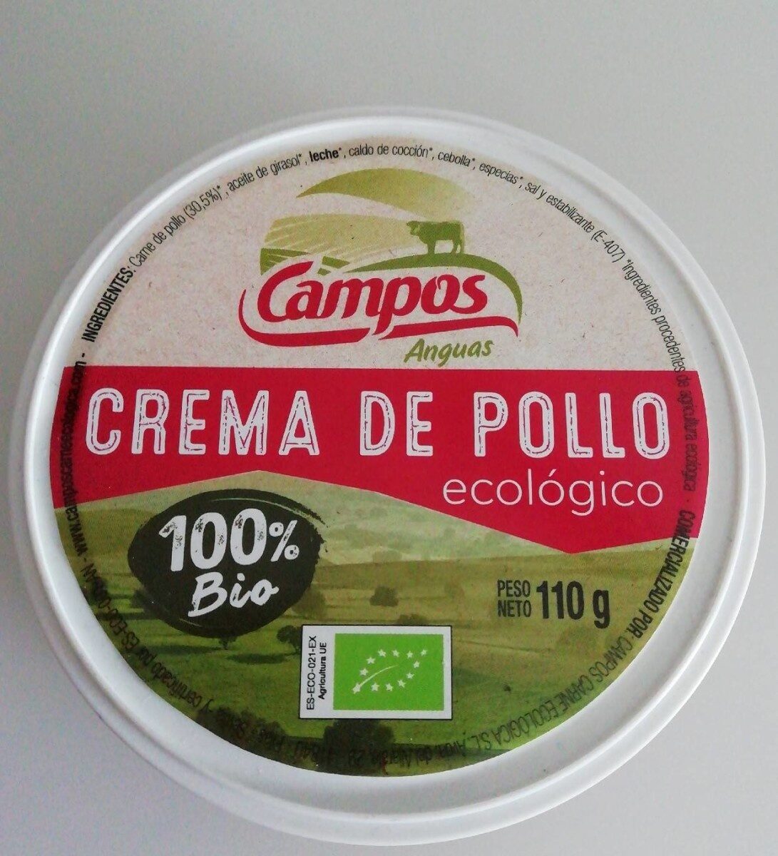 Crema de pollo ecológico - Product - es