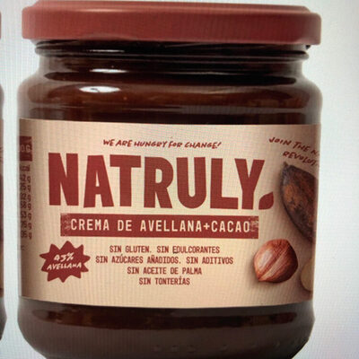 NATRULY Crema de avellana + cacao - Produkt