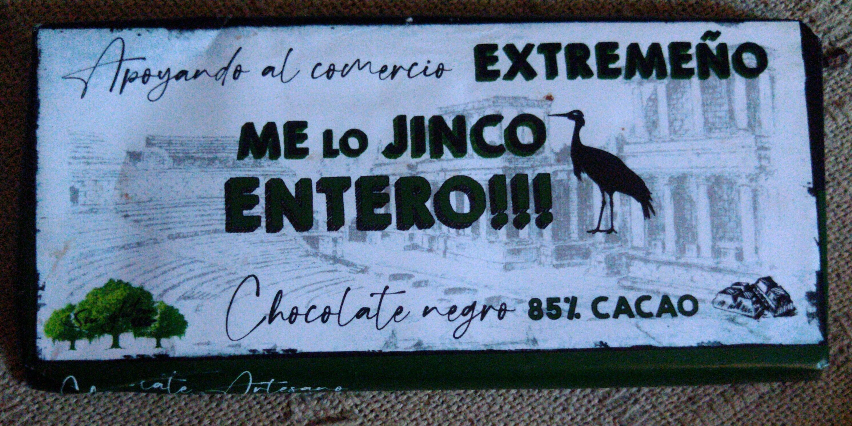 Chocolate negro 85% cacao - Product - es